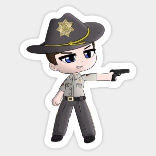 Officer Friendly Sticker